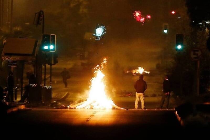 Estas son las registradas la noche de este lunes 11 de septiembre en la capital.