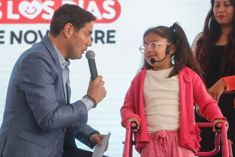 Amanda Meléndez, la niña embajadora de la Teletón 2023.