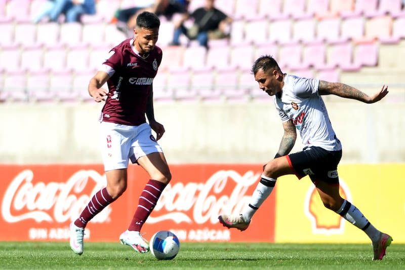 . Los Papayeros en el pasado duelo ante Deportes Limache, por semifinales de Copa Chile. Foto: Agencia Aton-