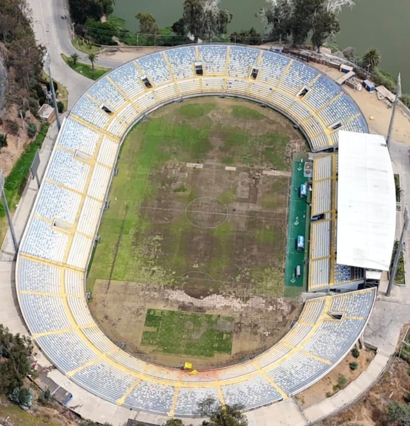 Así quedó tras el concierto de Chayanne. Foto: @swordfish1009.
