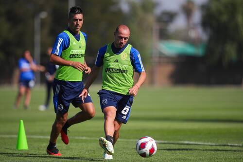 Entrenamiento de la U en pretemporada.