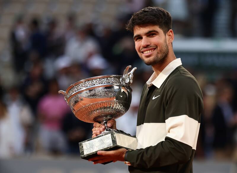 Insólito: Carlos Alcaraz pierde la mitad del dinero ganado en Roland Garros. EFE