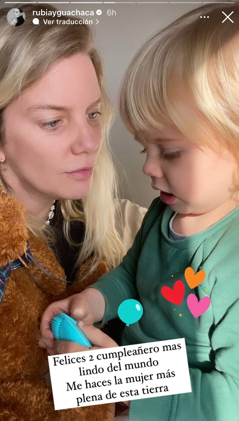 El emotivo mensaje que le escribió a su retoño por su cumpleaños / Instagram