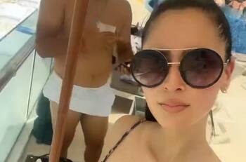 FOTO | Los vieron juntos en Cancún: Iván Morales pasa sus penas en Cruz Azul con su nueva novia