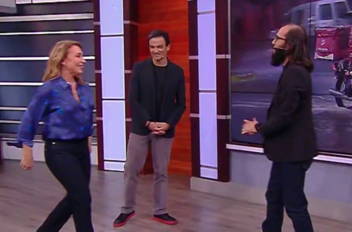 "¿Me deja darle un abrazo?": La tierna reacción de Karen Doggenweiler al reencontrarse con Marcelo Lagos