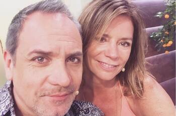 El reencuentro de Lucho Jara y Kathy Salosny en televisión gracias al Festival Santiago es de todos