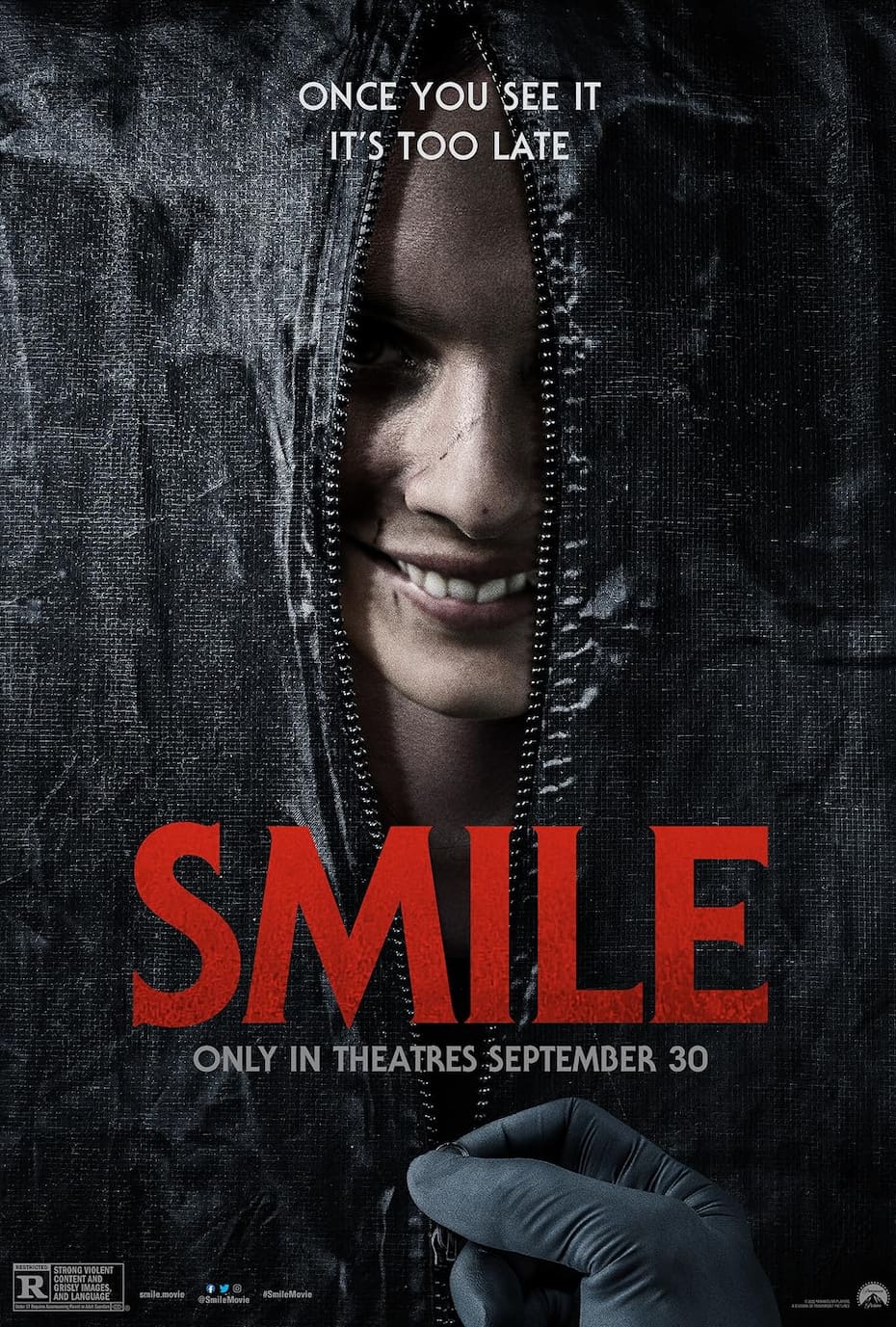 Uno de los afiches publicitarios de "Smile"