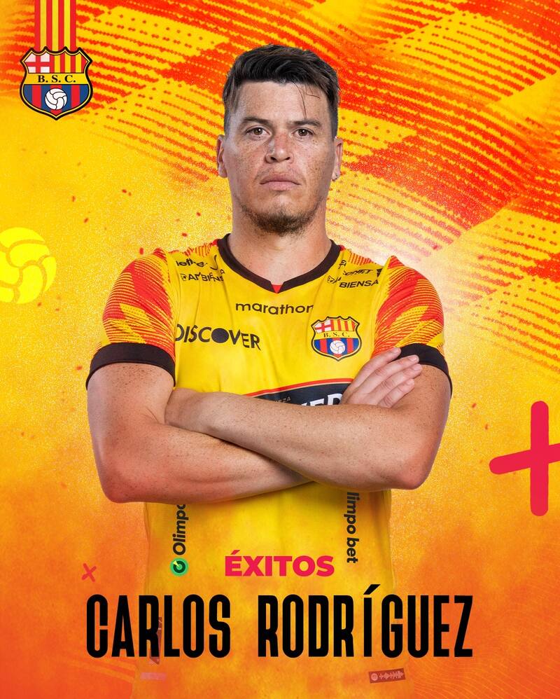 Carlos Rodríguez terminó contrato con Ecuador SC y será refuerzo de Deportes Iquique.