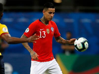 Erick Pulgar fue el jugador que más faltas cometió en la Copa América