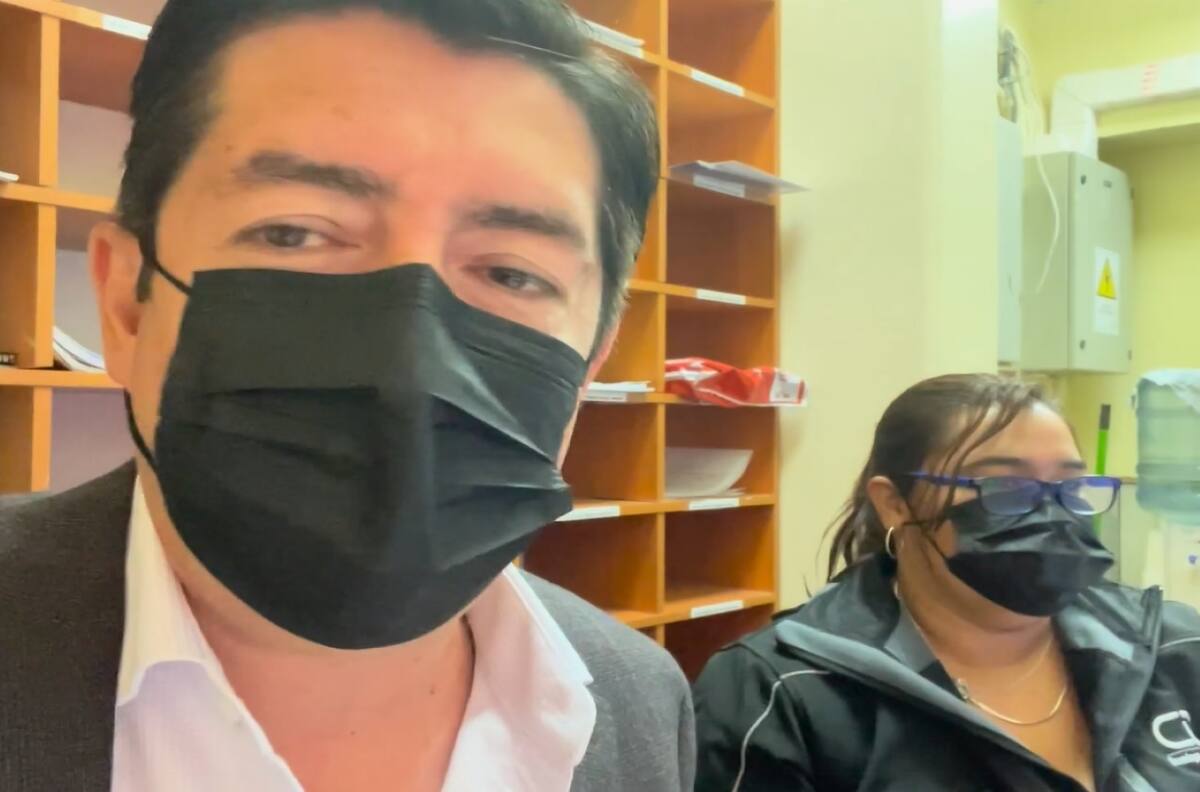 VIDEO | Alcalde de Antofagasta transmitió en vivo control de atrasos de trabajadores municipales