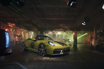 Porsche presentó un descapotable que toma el espíritu de los 70
