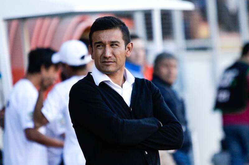 Víctor Rivero, DT de Deportes Limache, alabó a Jaime García. (Foto: Aton)