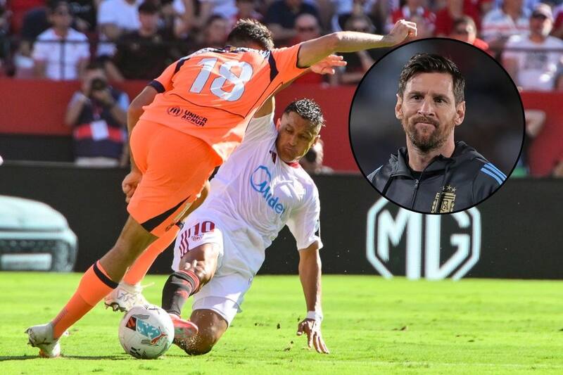 Fue comparado con Lionel Messi por su momento en Sevilla. Foto: EFE