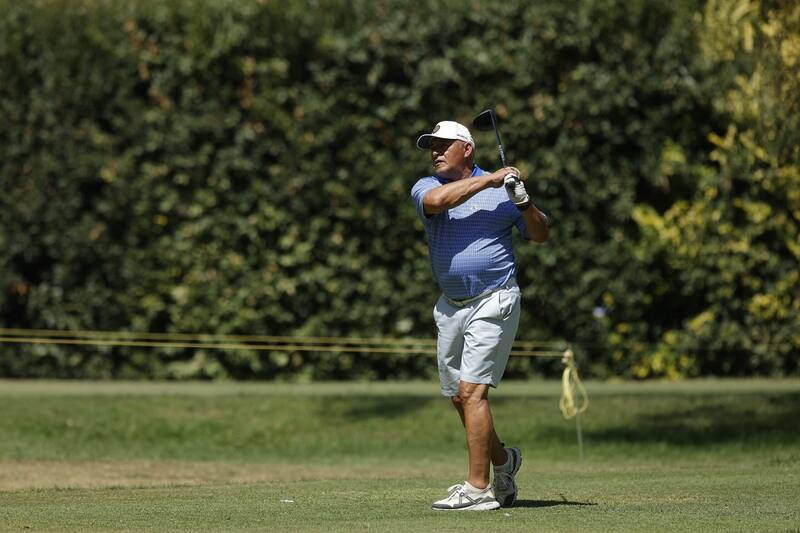 Jugando en el Pro-Am del Chile Classic