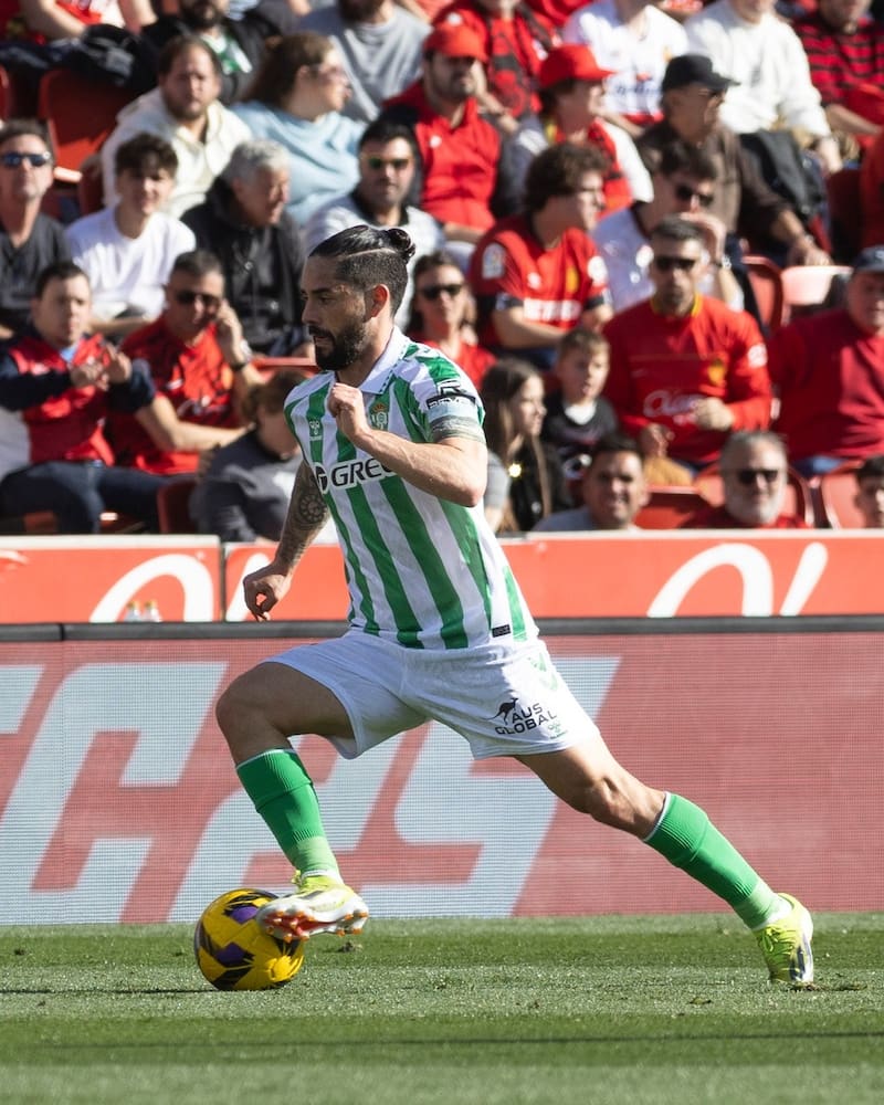Isco en la victoria de ayer al Mallorca.