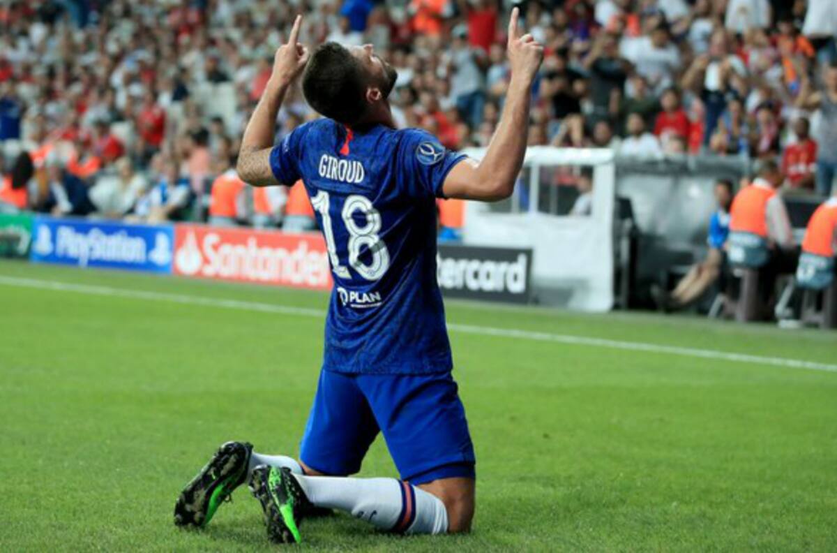 Con este gol de Giroud Chelsea derrota a Liverpool en Supercopa