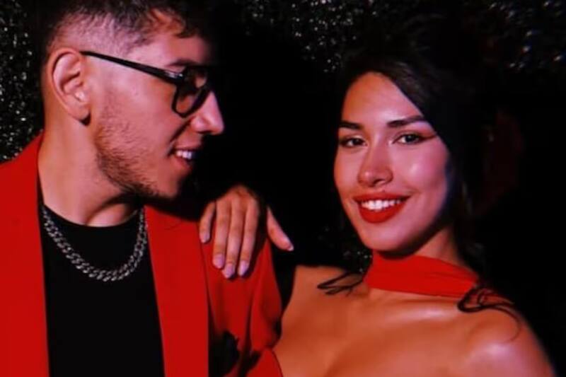 están en pareja hace 8 meses.