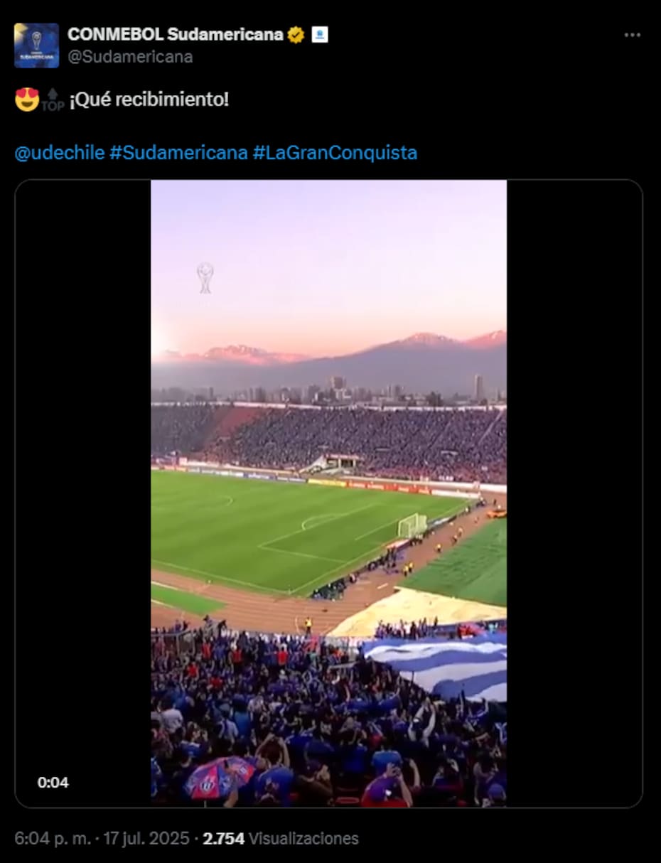 quedó fascinada con el recibimiento a la U.
