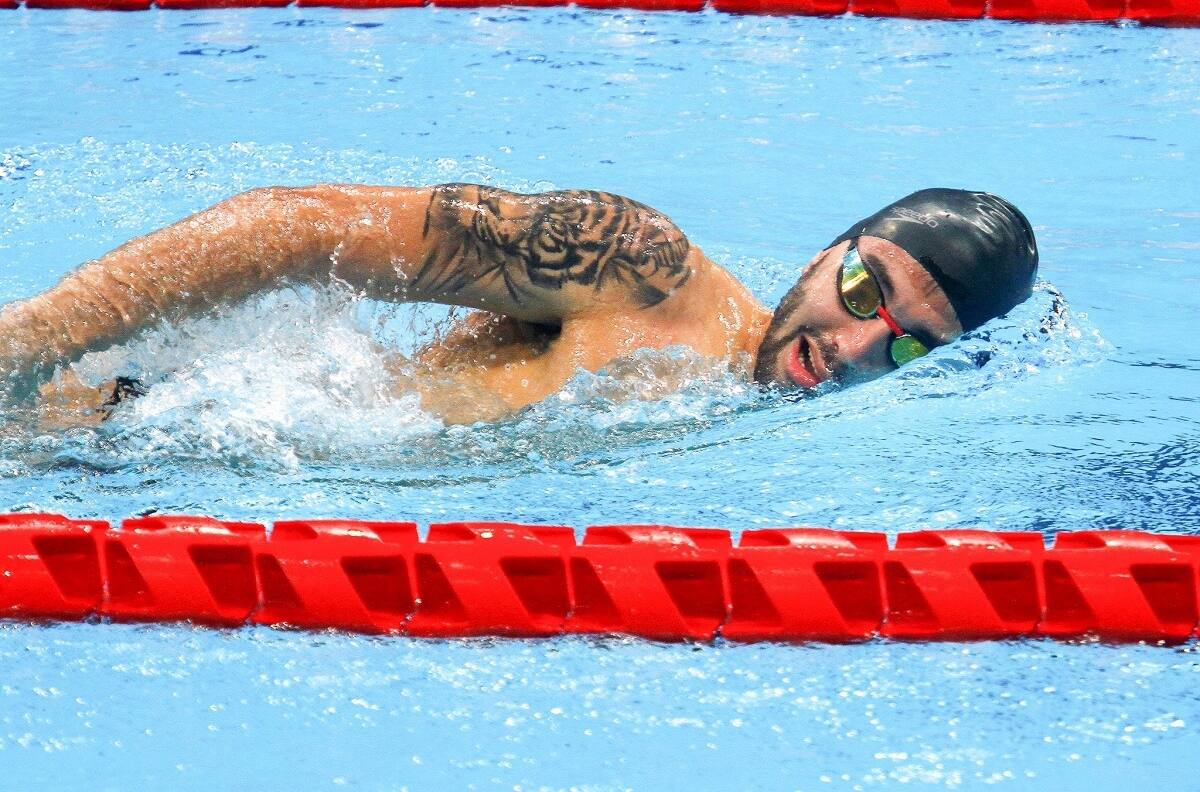 Vicente Almonacid terminó en el octavo lugar de los 100 metros pecho SB8 en sus primeros Juegos Paralímpicos