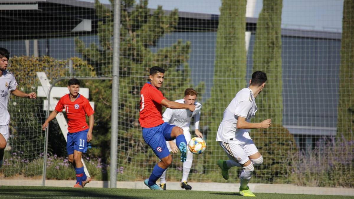 Las postales que dejo la derrota de la Roja sub 17 ante el Real Madrid