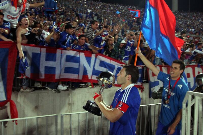 Fue el capitán de la U en la Copa Sudamericana 2011