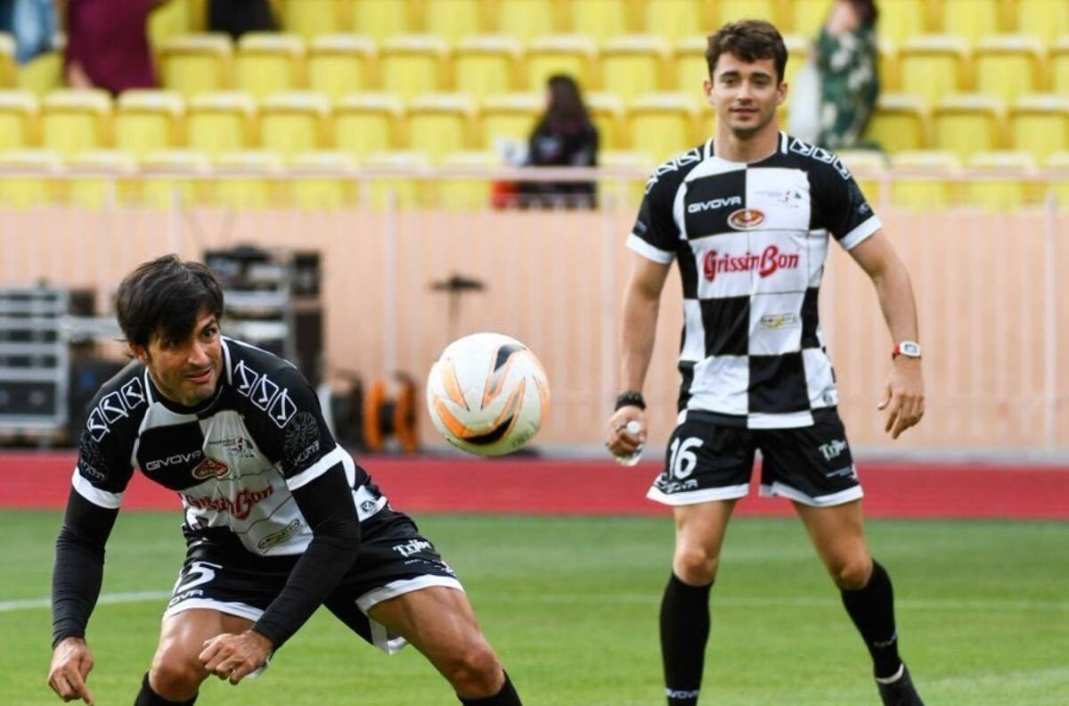 VIDEO | ¿Debería cambiar de deporte? Los goles de Carlos Sainz en partido de las estrellas de Fórmula 1