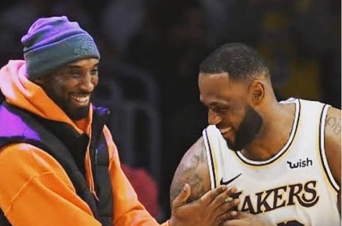 La última imagen de Kobe Bryant en redes sociales: Felicitó a LeBron James por superarlo