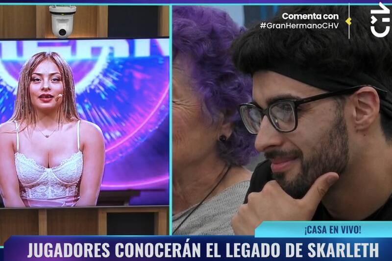 Tras abandonar "Gran Hermano" Chile, Skarleth Labra dejó sus votos legado.