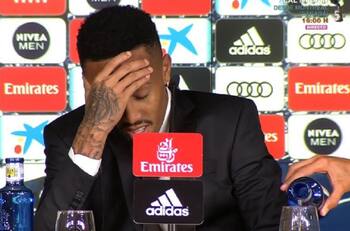 Éder Militao sufrió una crisis de pánico en su presentación en el Real Madrid