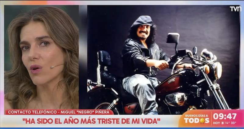 tuvo un emotivo momento con Negro Piñera.