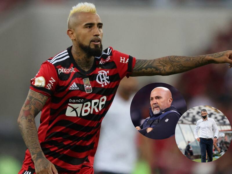 Arturo Vidal tendrá nuevo DT en Brasil