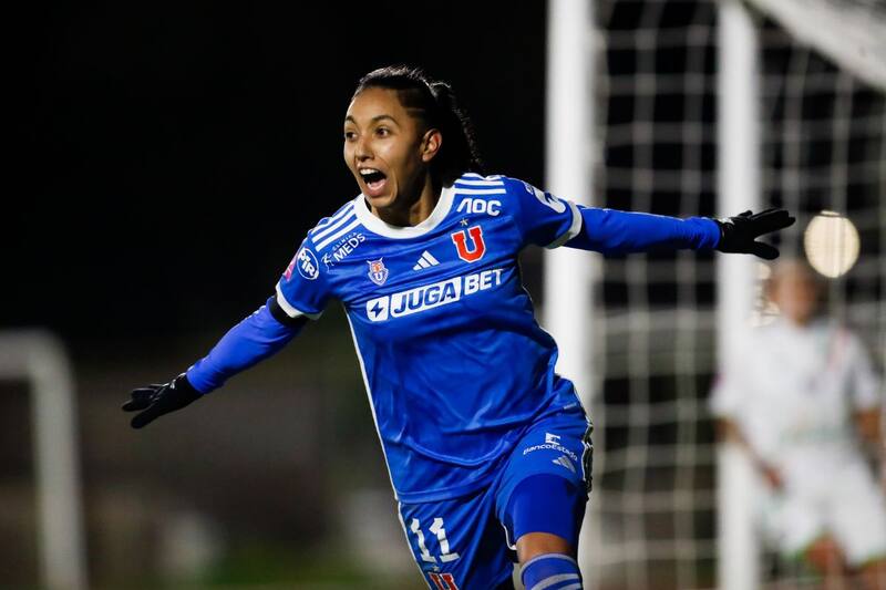 venció con contundencia a Audax Italiano y se escapó de Colo Colo en el Campeonato Nacional Femenino. Foto: Prensa Universidad de Chile.