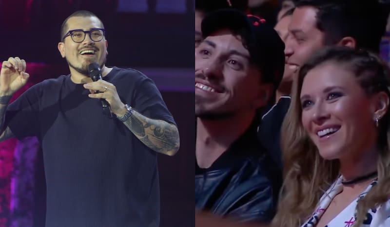 sorprendió con chiste sobre Francisco Kaminski.