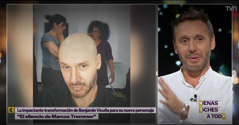 Benjamín Vicuña muestra su radical cambio para película