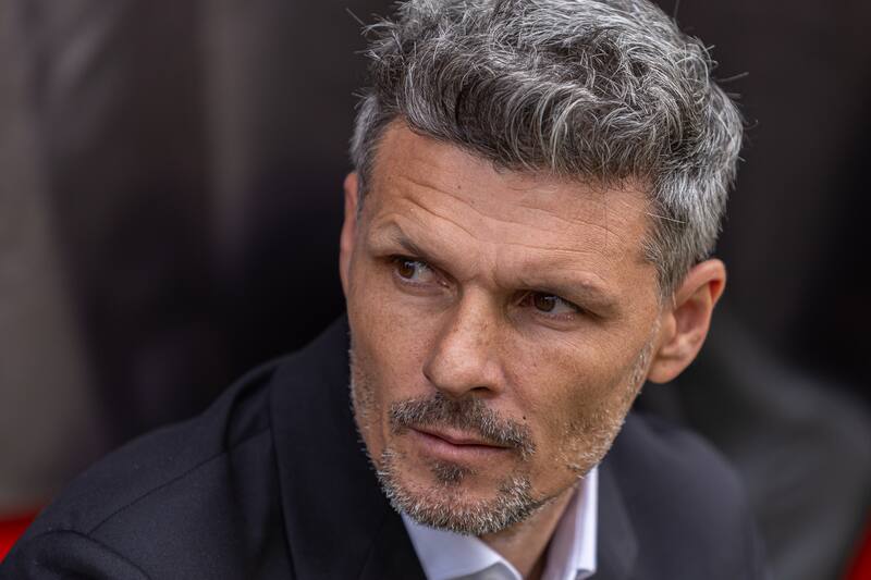 El DT de Colo Colo tendrá múltiples bajas para enfrentar a Deportes Iquique. Foto: Felipe Escobedo