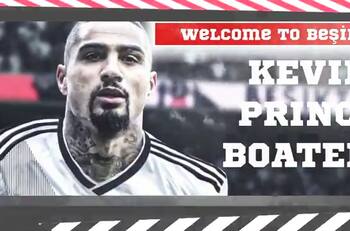 Kevin Prince Boateng fue oficializado en el Besiktas de Roco