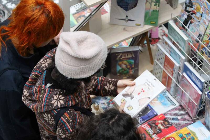 Uno de los talleres disponibles es para aprender a crear tu propio manga.