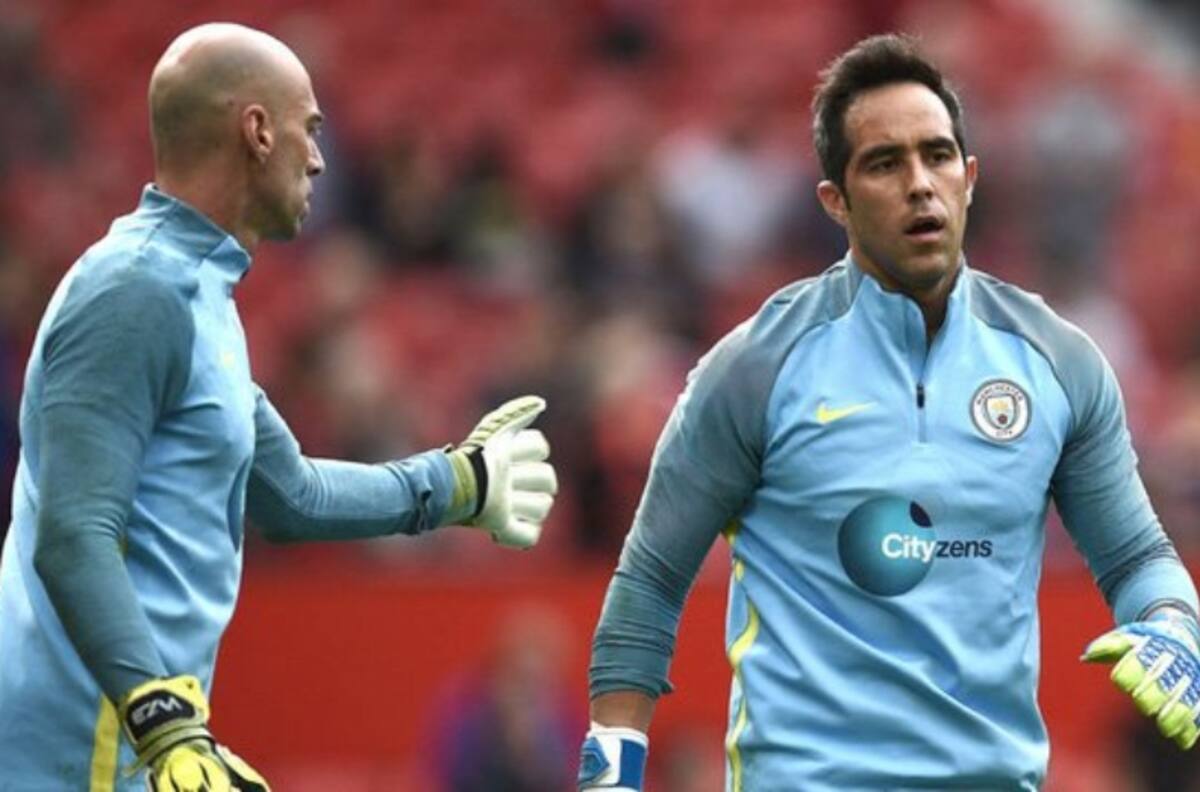 Willy Caballero: "Mi relación con Claudio Bravo siempre fue muy buena"