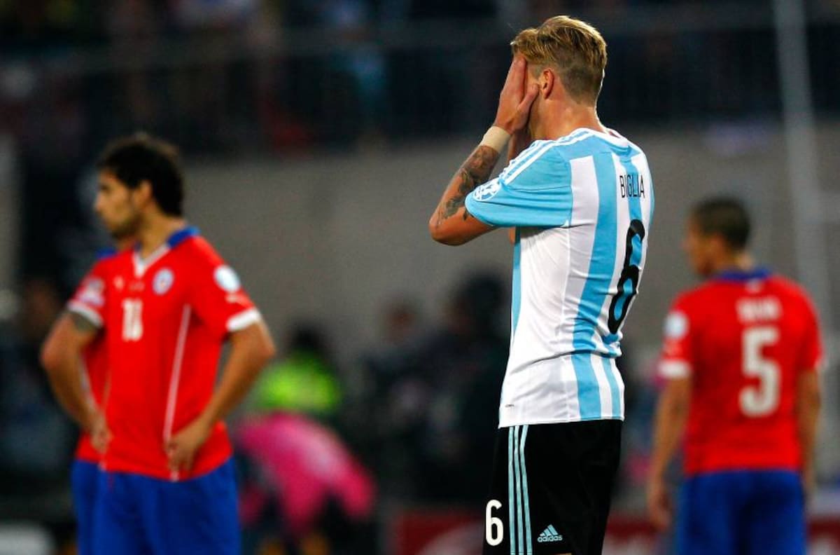 Lucas Biglia recordó las finales perdidas con Chile: "Agudizaron la derrota del Mundial 2014"