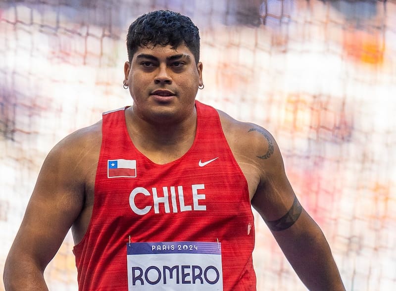, lanzador de disco chileno. Foto: Team Chile