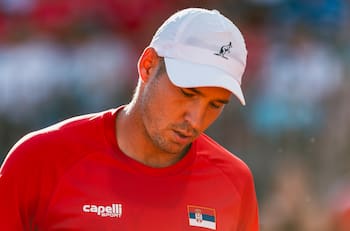 Terrible susto: luego de perder ante Chile, Dusan Lajovic sufrió accidente y terminó en la clínica