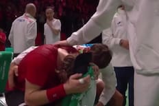 VIDEO | El desconsolado llanto de Zizou Bergs tras ser eliminado de la Copa Davis