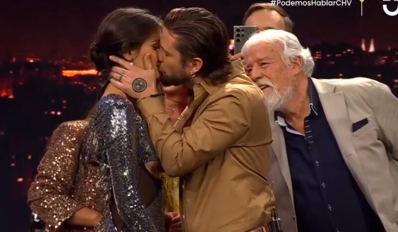 El inesperado beso entre Constanza Capelli y Jean Philippe Cretton