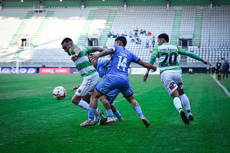 Deportes Temuco en el Estadio Germán Becker. Foto: Campeonato Chileno.