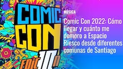 Comic Con Chile 2022: Cómo llegar y cuánto me demoro a Espacio Riesco en micro y metro desde diferentes comunas de Santiago