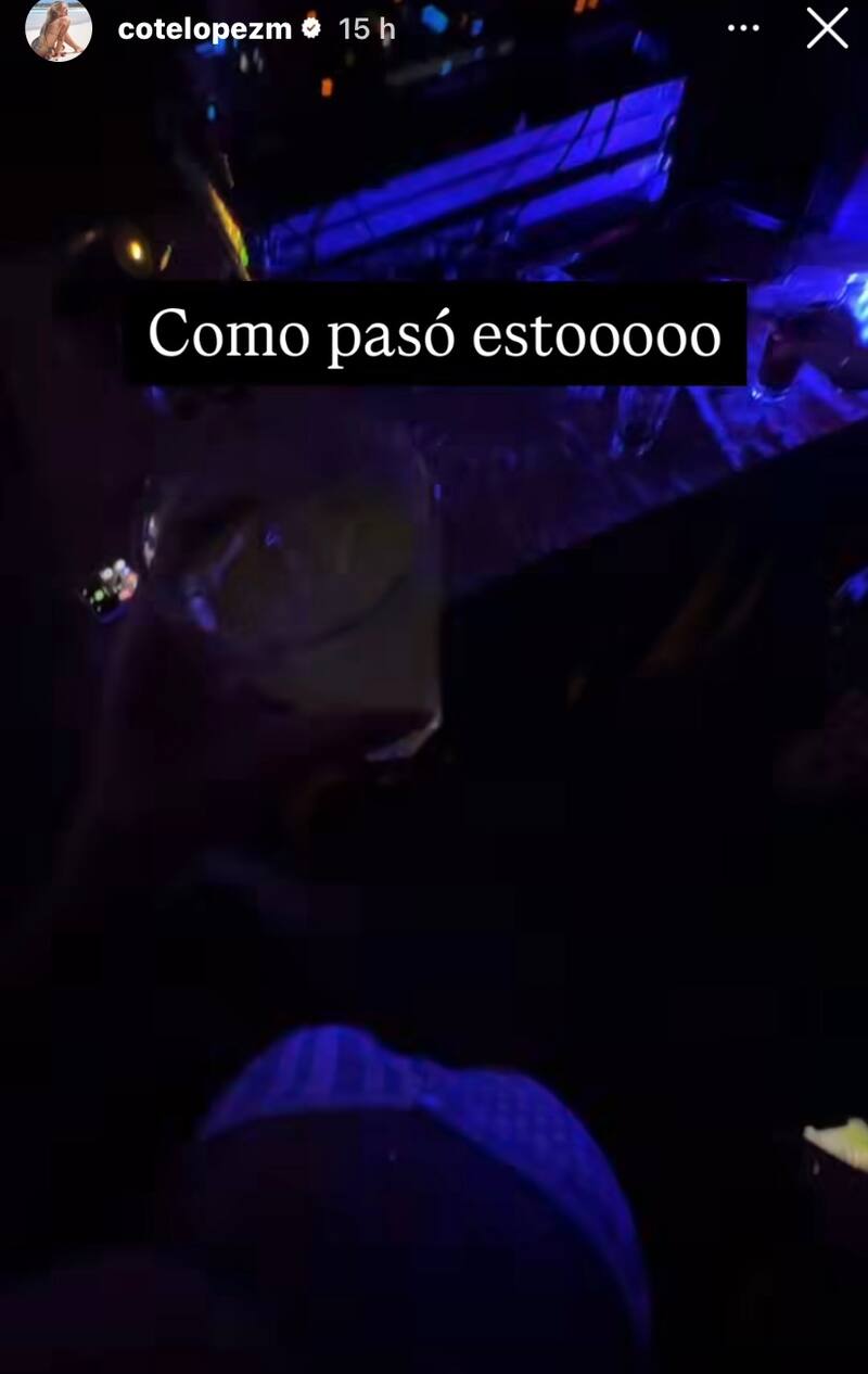 publicó sobre su carrete con Pamela Díaz y Faloon Larraguibel.