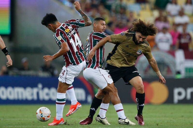 fue una de las figuras de Fluminense ante Colo Colo en el Maracaná.