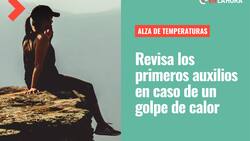 Altas temperaturas en la Región Metropolitana: ¿Qué hacer ante un golpe de calor?