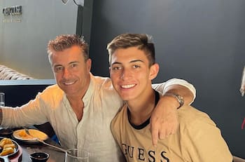 Fernando Solabarrieta y la especial escapada junto a Iñaki, su hijo regalón