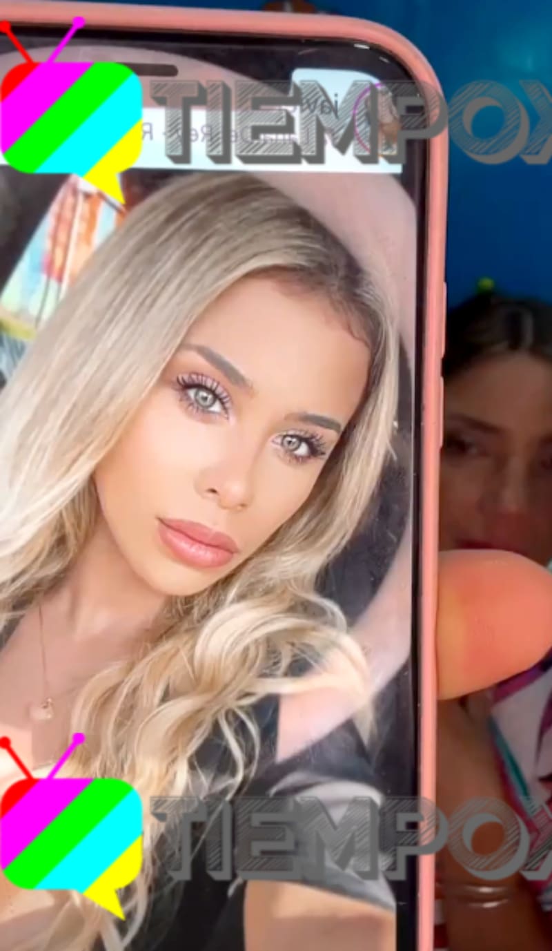 La joven con que Luis Jiménez le habría sido infiel a Coté López